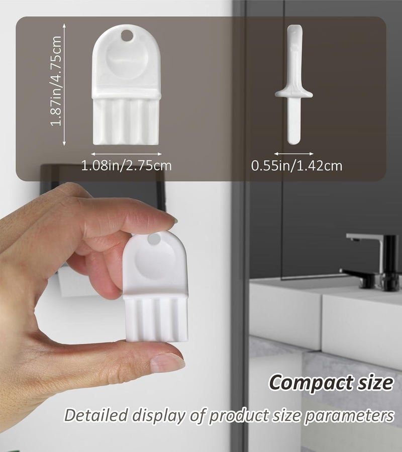 HGHN 6-Pack Universal Access to Toilet Paper Dispensers - Convenient Paper Towel Dispenser Keys - Image 2